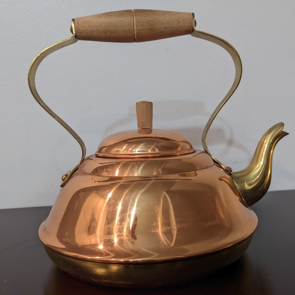 Copper Tea Pot - Picture 2 of 8